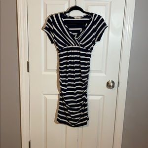 Maternity Stretchy Cotton Summer Dress